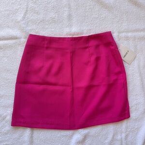 NWT Forever 21 Hot Pink Mini Skirt